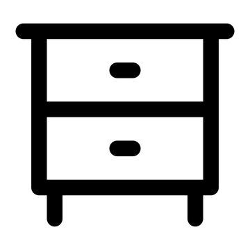 recommend clip art: drawer line icon