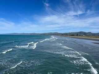 beach in Christchurch, New Zealand