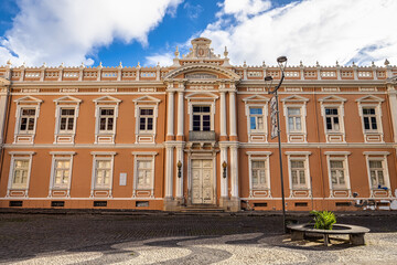 Fototapeta na wymiar The Faculty of Medicine of Bahia in Salvador is the oldest medical school in Brazil, established on February 18, 1808