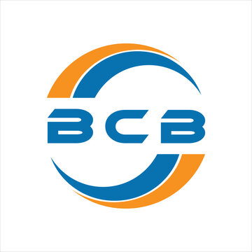 BCB letter logo design on a white background or Monogram logo design for entrepreneur and business.