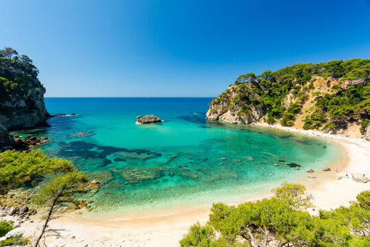 Alonaki Fanariou beach in Greece