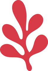 Abstract Organic Element