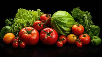 Fresh and Vibrant Vegetables