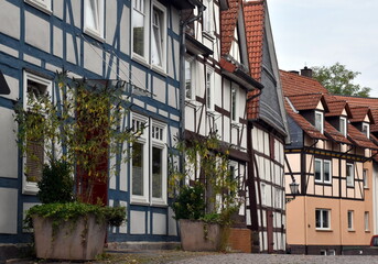 Fachwerkhäuser in Frankenberg an der Eder