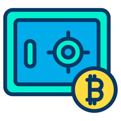 Lineal color Locker icon