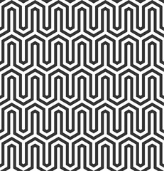 Seamless geometric Asian pattern with a modern style