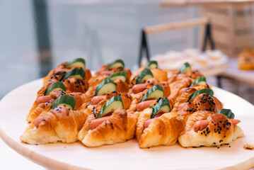 bruschetta with tomato and cheese