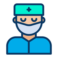 Lineal color Doctor icon