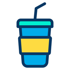 Lineal color Drinks icon