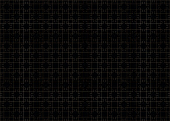 Luxury gold square pattern background on black background, Christmas patterns & geometric pattern