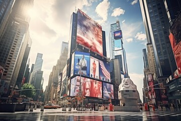 s Square, featured with Broadway Theaters and huge number of LED signs, is a symbol of New York...