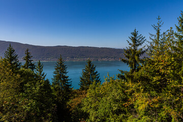 Sur les hauteurs de Veyrier-du-Lac, France