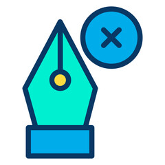 Lineal color Remove Point icon