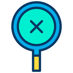 Obraz premium Lineal color Zoom Out icon