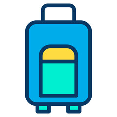 Lineal color Office Bag icon