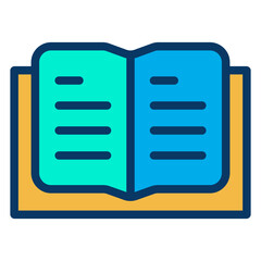 Lineal color Book icon