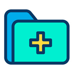 Lineal color Folder icon