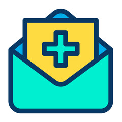 Lineal color Love Message icon