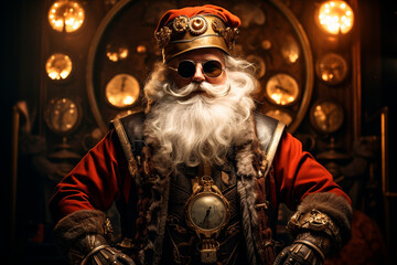 Steampunk Christmas: Steampunk Santa