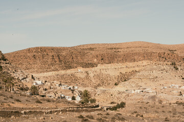 Mountain village in North Africa