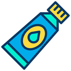 Lineal color Paint roller icon