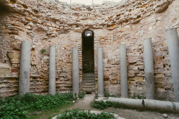 ruins of an ancient church