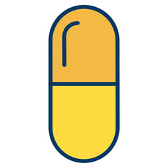 Lineal color Pill icon