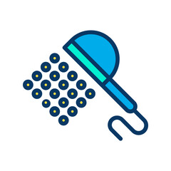 Lineal color Shower icon