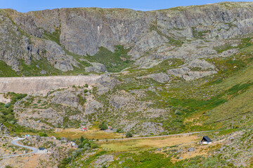 Landscape of the Serra da Estrela