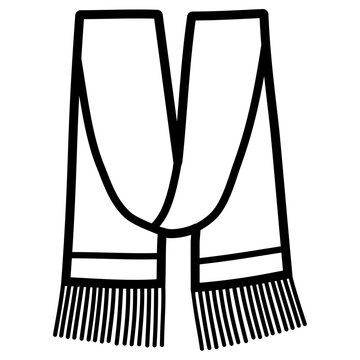 Scarf Vector Illustration 
