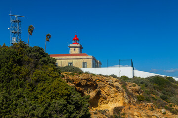Fototapeta na wymiar Lighthouse at Ponta da Piedade