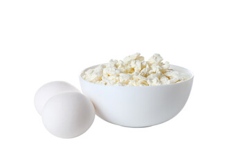 PNG, dairy products with eggs, isolated on white background.