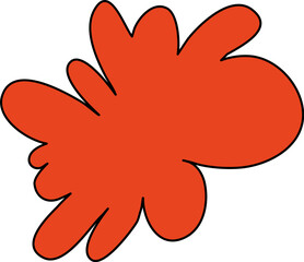 Pastel Abstract Organic Illustration