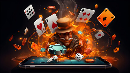 Online casino on mobile phone - Powered by Adobe