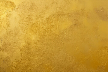 Texture of golden decorative plaster or concrete  