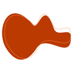 Abstract Bubble Shape