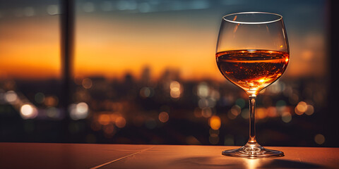 Sipping Serenity A Glass of Wine Amidst Urban Bliss Urban Elegance Wine Tasting with a Cityscape View Wine Lovers' Paradise: Blurred City Lights and a Glass of RedCityscape Soiree Enjoying . 