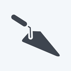 Icon Trowel. suitable for Garden symbol. glyph style. simple design editable. design template vector. simple illustration
