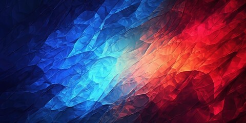 two color background with versus concept. generative AI