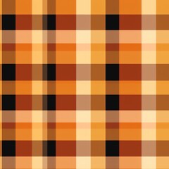 brown and orange tartan plaid pattern