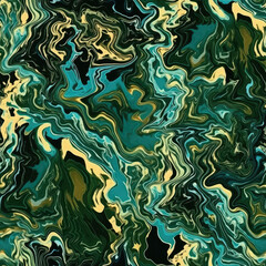 Fototapeta premium Oil colors painting artistic repeat pattern abstract textured on canvas background