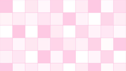 Pink square mosaic chessboard background