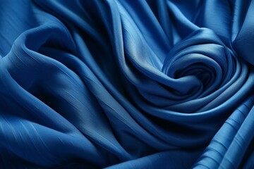 Renewable energy-themed image of fabric material. Generative AI