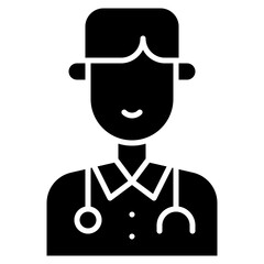 Vector Icon Doctor, Healthcare, Physician, Care, Person