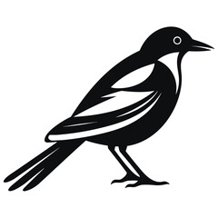 Bird Icon Illustration. SVG Vector