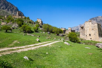 Egikal complex of battle towers in Ingushetia