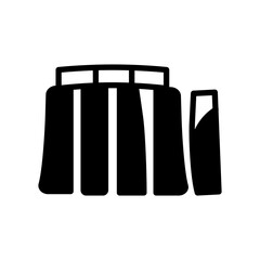 Stonehenge icon in vector. Illustration