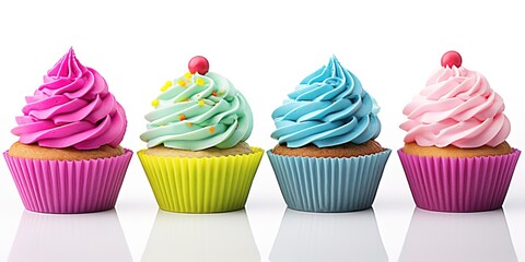 Various variants of cupcakes can be used for your product