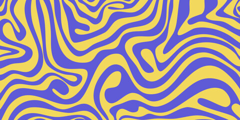 Hippie groovy psychedelic wave, great design for any purposes. 
