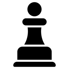 Vector Icon Chess Piece, Sports And Competition, Chess, Game, Sports, Strategy